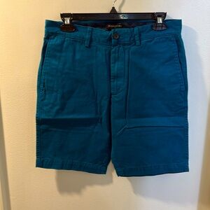 Teal Blue shorts, size 29